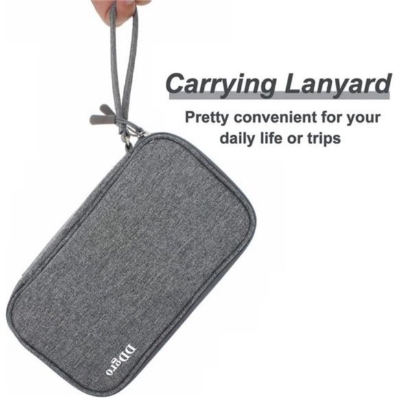 Electronic Travel Packing Organizer Pouch forKeeping Tech Accessories Cable Cord - Picture 5 of 7